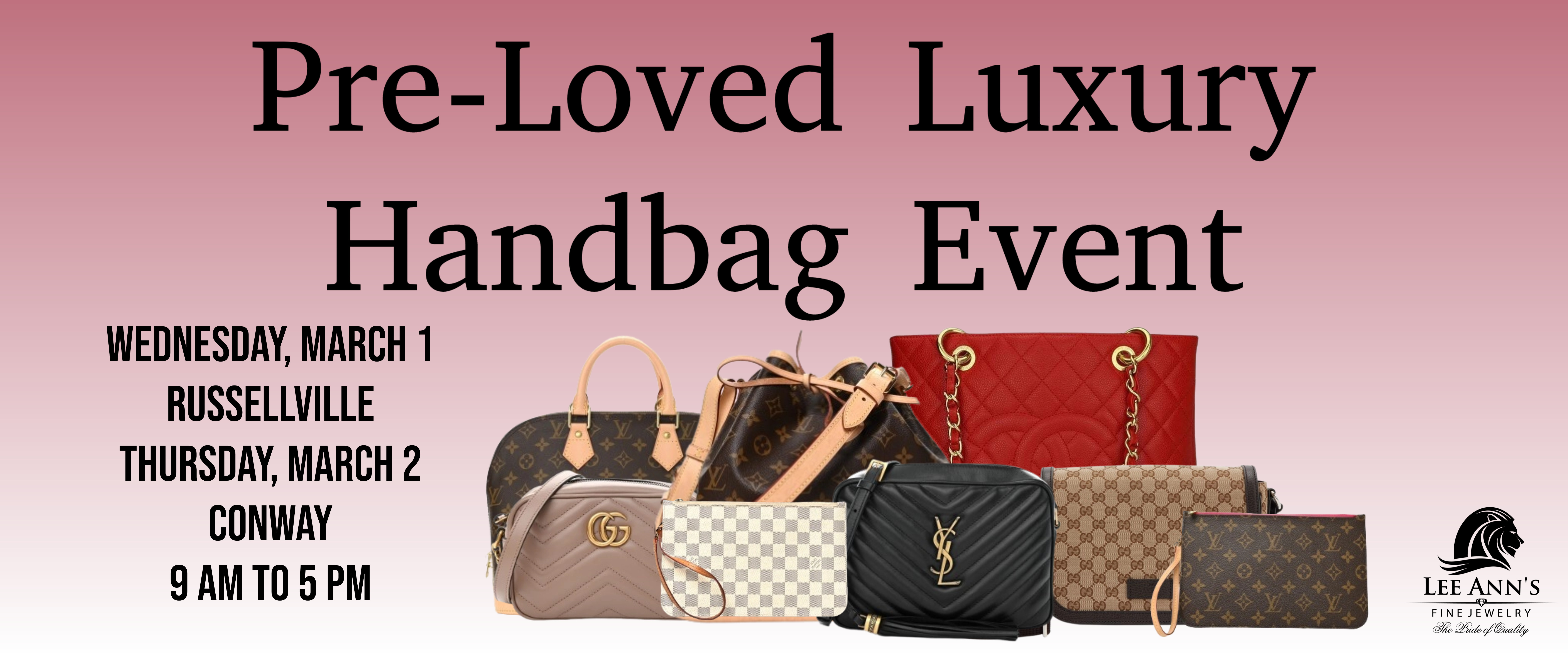 Luxury Pre-Loved Handbag 002-255-2000012 Russellville, Lee Ann's Fine  Jewelry